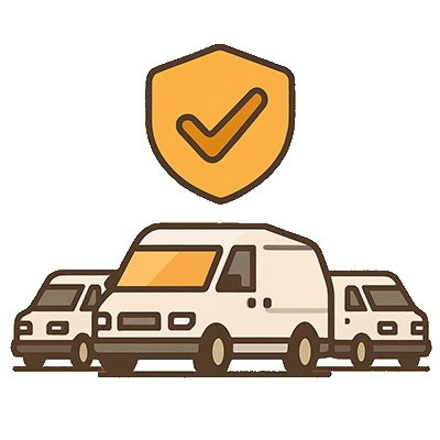 Visual of a key or handshake graphic